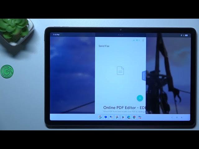 Video thumbnail for How to Fax a Message from LENOVO Tab M11 Tablet - Easy Fax App