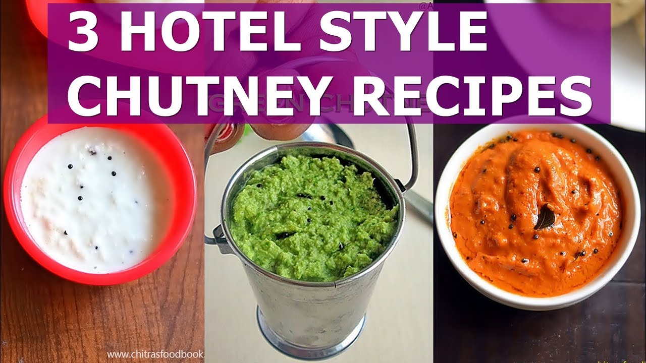 Video thumbnail for 3 Hotel Style Chutney Recipe For Idli - Restaurant Style Chutney Recipes For Idli, dosa