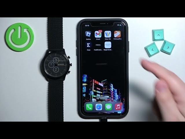 Video thumbnail for How To Activate & Deactivate iPhone Notifications On Skagen Hybrid HR