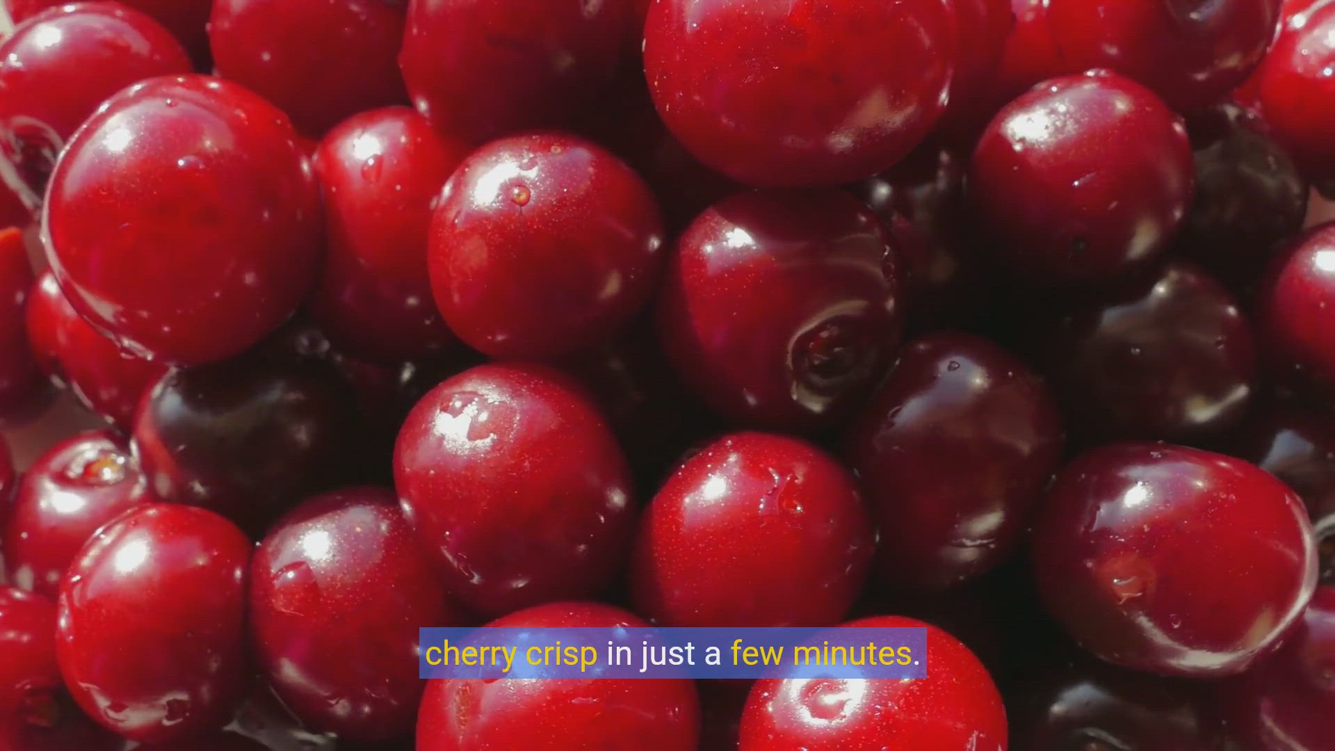 'Video thumbnail for Quick and Easy Cherry Crisp Recipes for Busy Home Cooks'