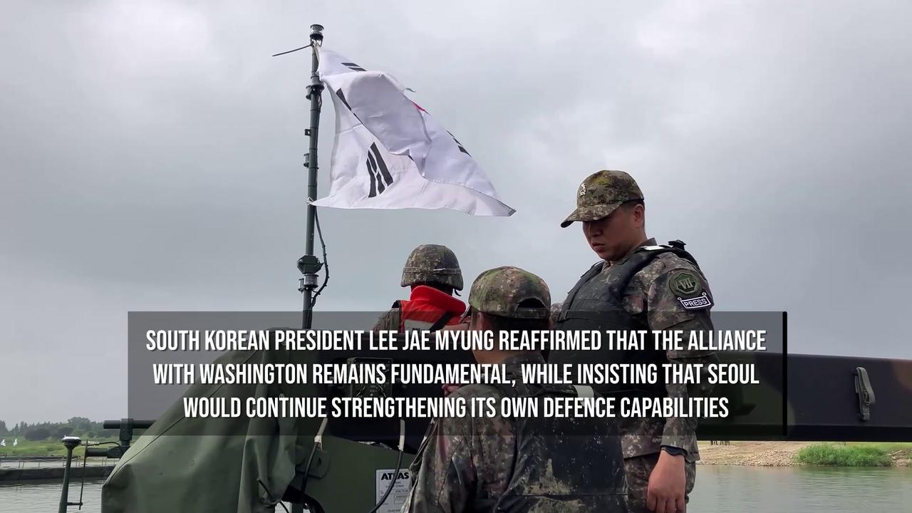 Video thumbnail for Japan, South Korea Stress Security Cooperation After Trump Scales Back Defence Drills.