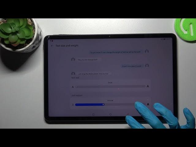 Video thumbnail for How to Resize Font in Huawei MatePad 11 - Pick Size of Text