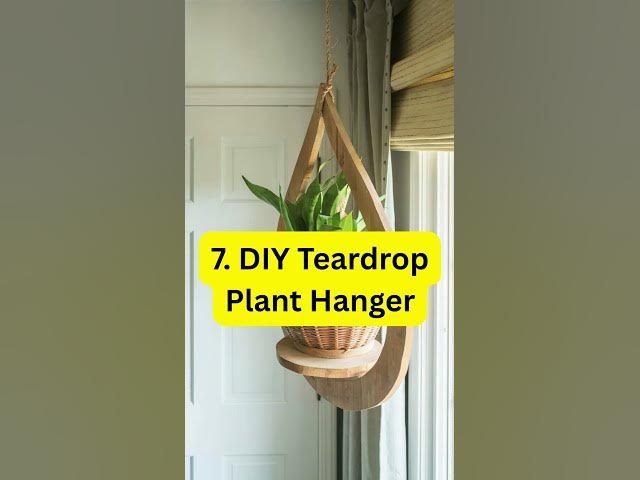 Video thumbnail for 10 Creative DIY Indoor Hanging Plant Holders #plants #indoorplants #plantlovers