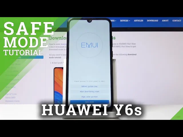 Video thumbnail for How to Enter Safe Mode in HUAWEI Y6s