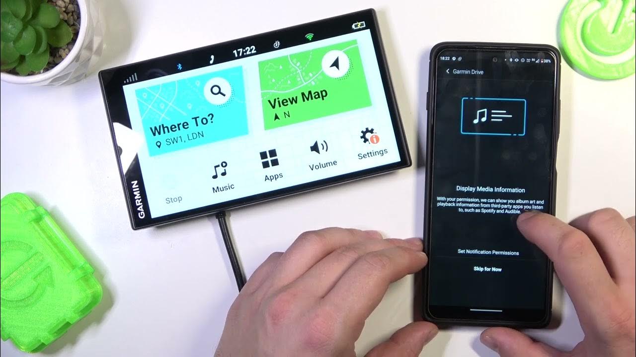 Video thumbnail for How to Pair GARMIN DriveSmart 76 MT S with Garmin Drive App?