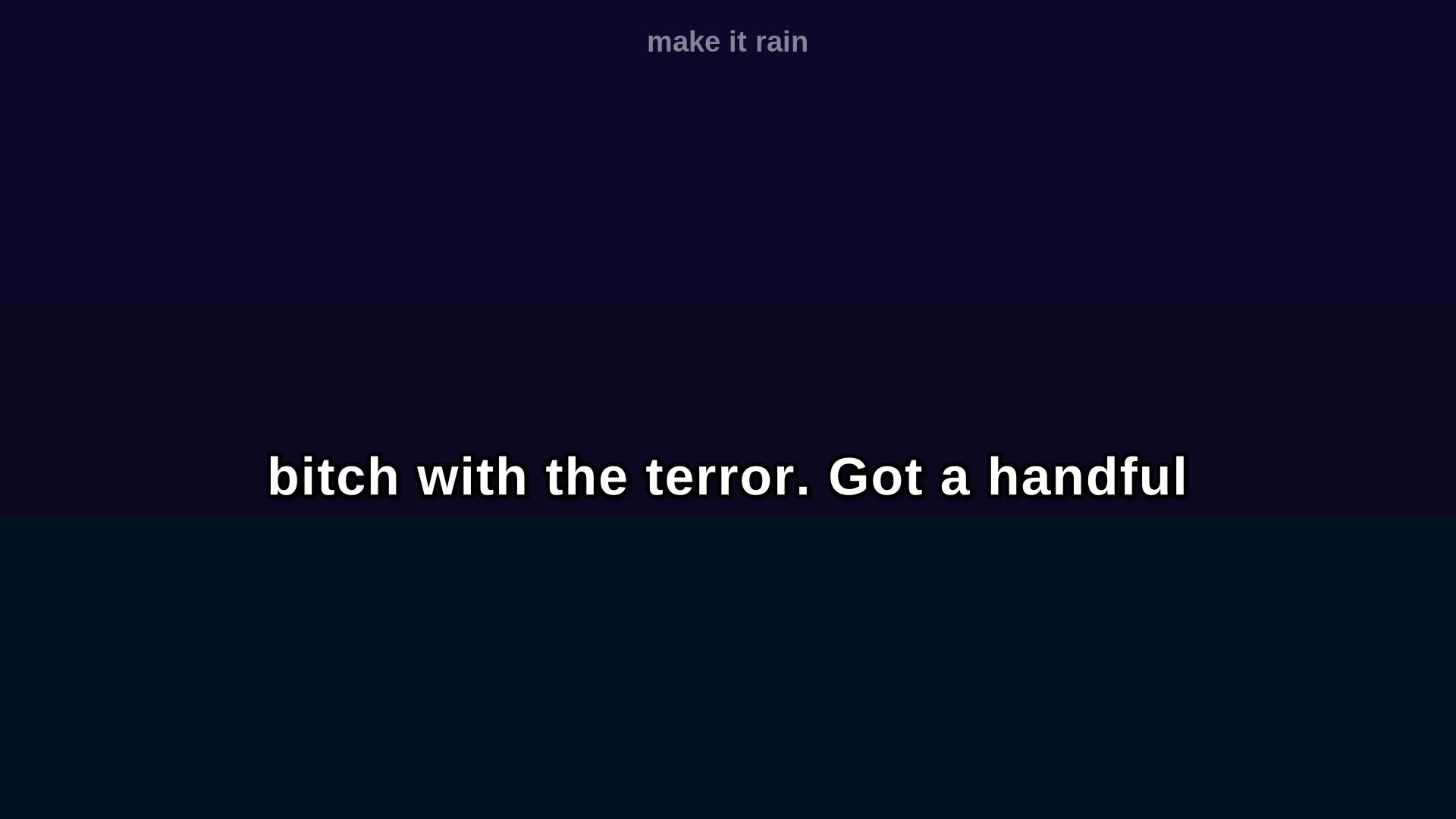Video thumbnail for (Karaoke w/ Lyrics) Make It Rain (Fat Joe Cover)