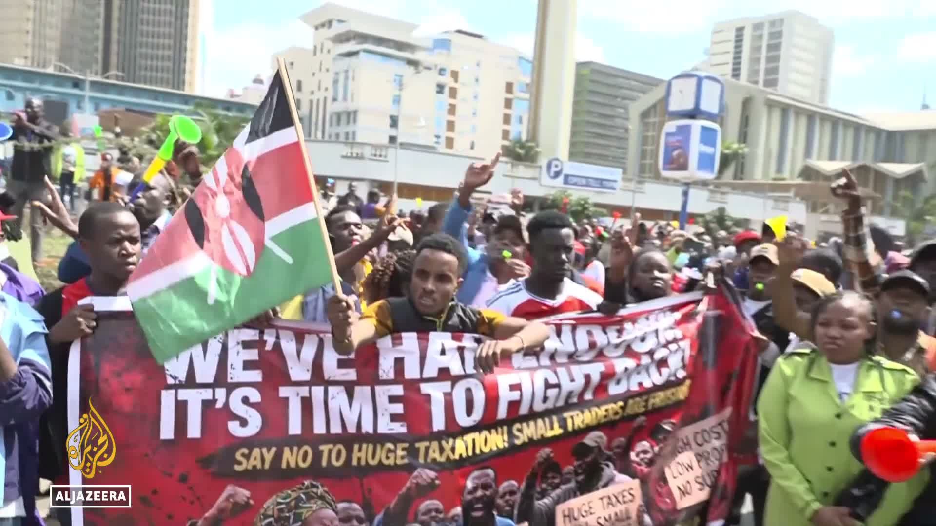 Video thumbnail for Kenya trader's protest: Import duty hike sparks Nairobi demonstration