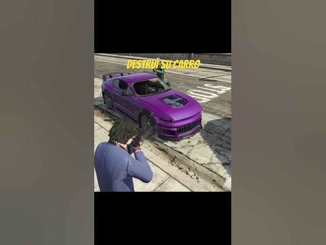 Video thumbnail for Destruí el carro de Ricky #gta #santodomingorpgameplay #gta5 #gtav #gtavonlinetrucos #gtaonline
