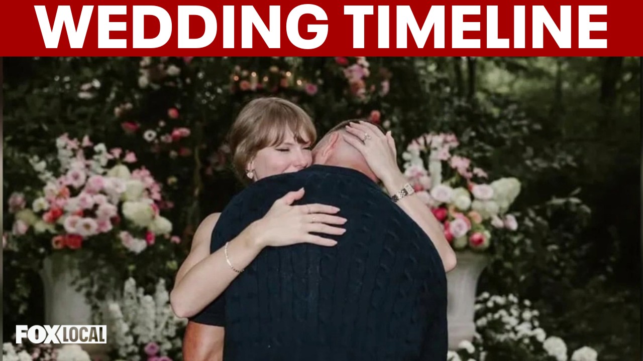 Video thumbnail for Taylor Swift, Travis Kelce wedding timeline: What to know