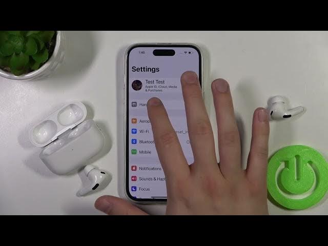 Video thumbnail for How to Turn On & Off Follow iPhone on AirPods Pro 2 USB?