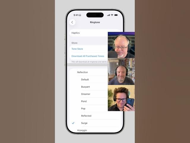 Video thumbnail for New ringtones in iOS 26