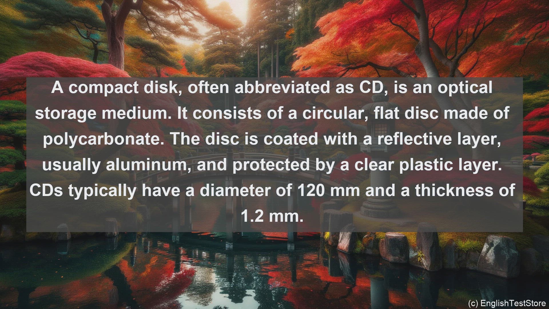 'Video thumbnail for Compact disk in science  definition and examples'