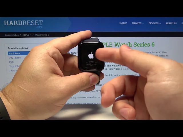 Video thumbnail for Soft Reset APPLE Watch Series 6 – Fix Not Responding Screen