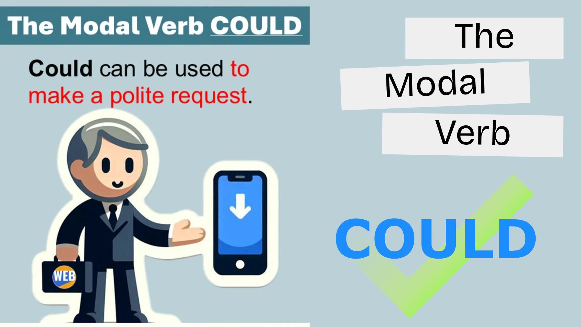 Video thumbnail for How to Use “Could” for Polite Requests in English