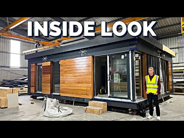 Video thumbnail for Expansion Alert! They Just Doubled Production of Their Steel Frame PREFAB HOMES!!