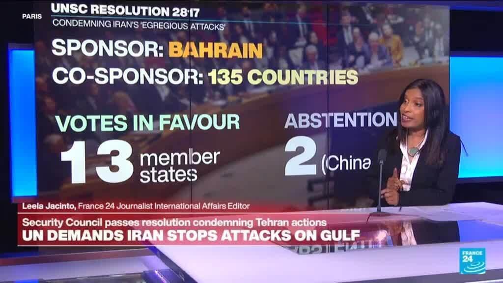 Video thumbnail for Two votes, two standards: UN resolutions on Iran war underscores diplomatic dilemmas