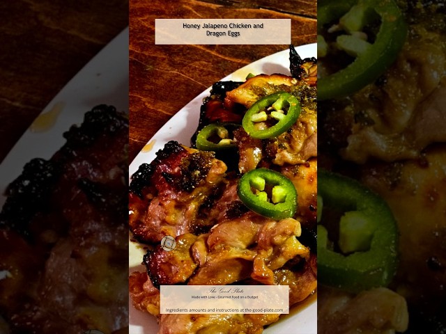 Video thumbnail for Honey Jalapeno Chicken