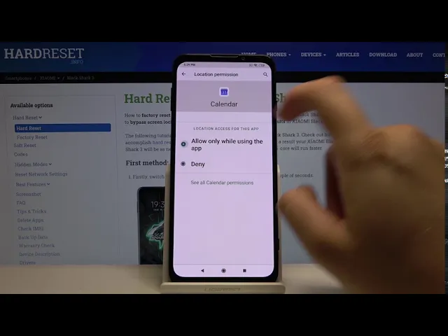 Video thumbnail for How to Enter App Permissions in XIAOMI Black Shark 3 – Find App Permissions Section