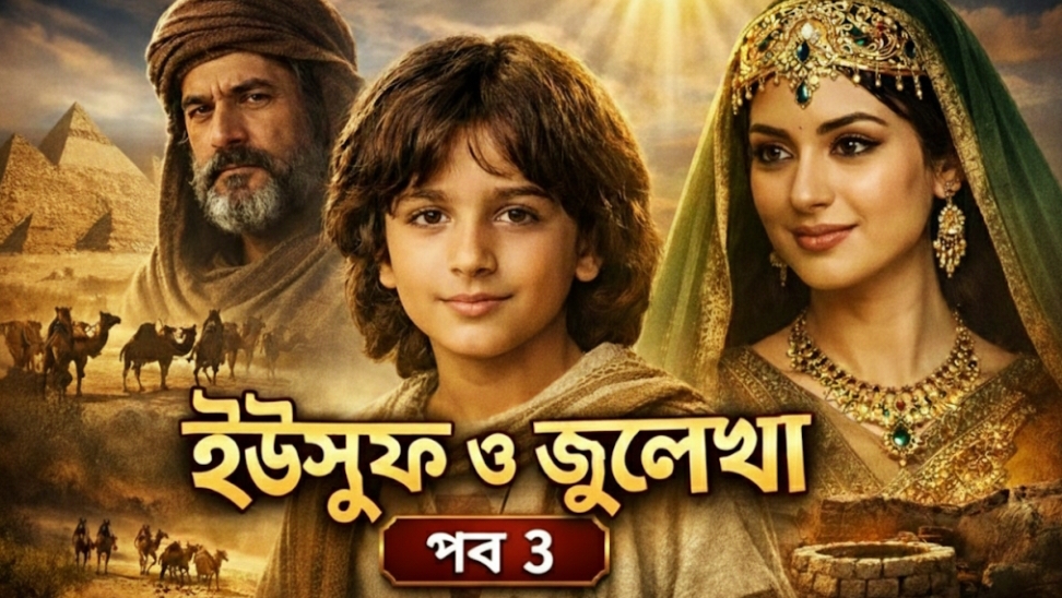 Video thumbnail for ইউসুফ জুলেখা পর্ব 3 | বাংলা ডাবিং | Joseph The Prophet | Yousuf Zulekha