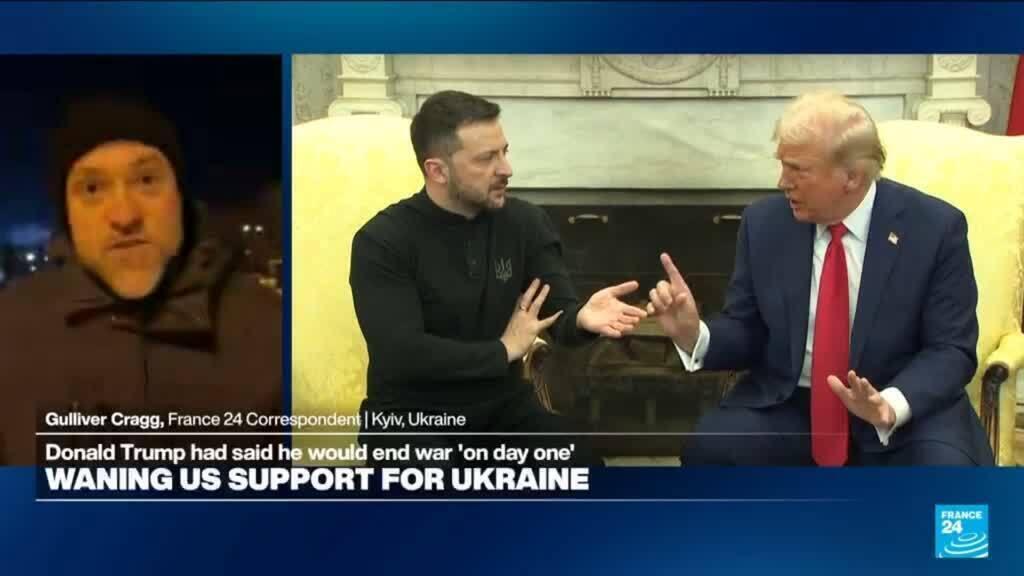 Video thumbnail for How has Trump's one year in office weighed on the war in Ukraine?