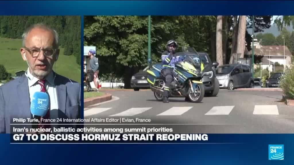 Video thumbnail for G7 summit gets underway with spotlight on US-Iran deal