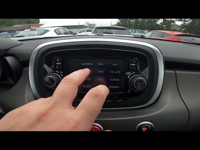 Video thumbnail for How to Assign Radio Station to Button in Fiat 500X Crossover ( 2014 – 2018 )