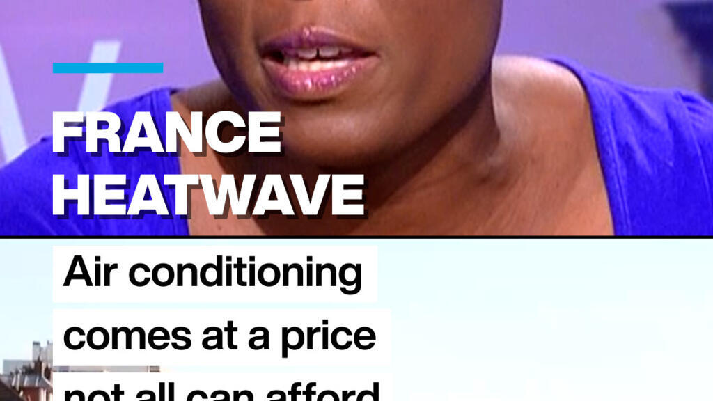 Video thumbnail for France Heatwave: Air conditioning comes at a price not all can afford