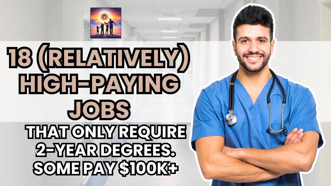 Video thumbnail for 18 (Relatively) High-Paying Jobs That Only Require 2-Year Degrees.