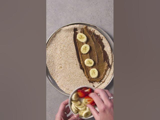 Video thumbnail for Sweet & Fruity Breakfast Quesadilla | Myprotein #shorts