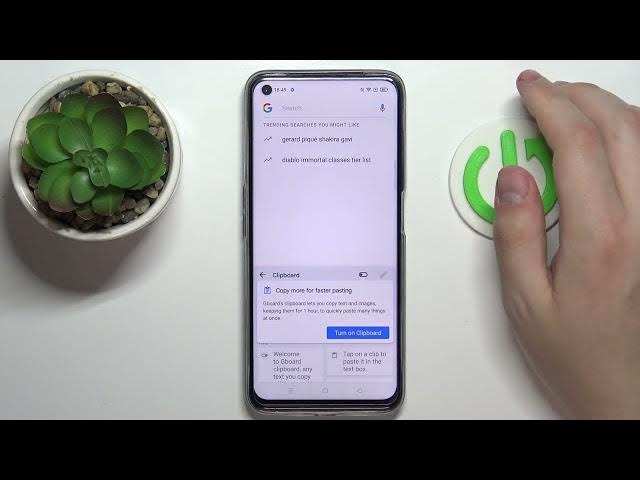 Video thumbnail for Realme Narzo 50 - How To Activate Keyboard Clipboard
