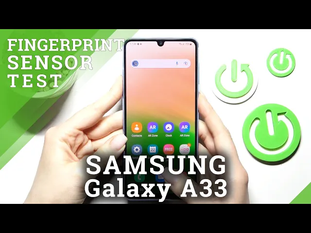 Video thumbnail for Fingerprint test on Samsung Galaxy A33 / Fingerprint speed test on Samsung Galaxy A33