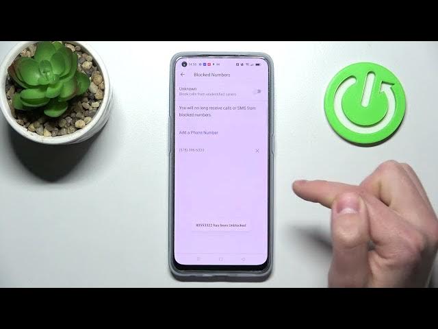 Video thumbnail for How to Unblock Number in Oppo Reno 7 - Access Blacklisted Numbers