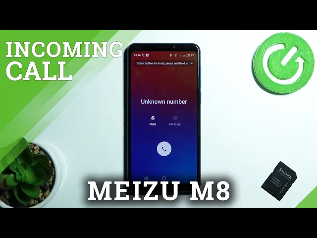 Video thumbnail for MEIZU M8 Incoming Call & Default Ringtone