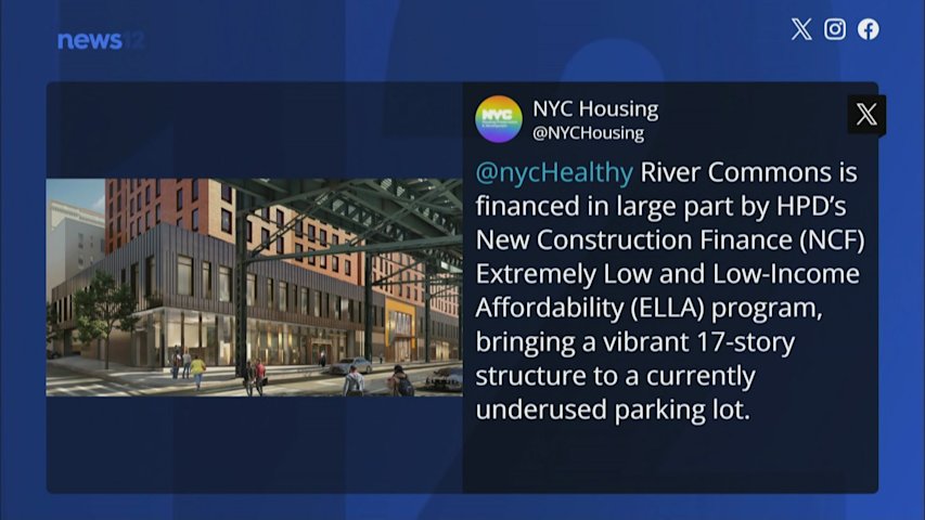 Video thumbnail for City officials break ground on new apartment complex in South Bronx
