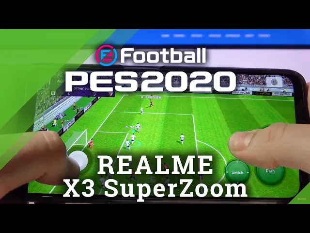 Video thumbnail for Realme X3 SuperZoom - PES / Pro Evolution Soccer | Phone Performance Checkup!