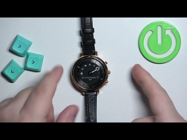 Video thumbnail for How to Enable Do Not Disturb Mode on FOSSIL Hybrid HR - Disable DND Mode