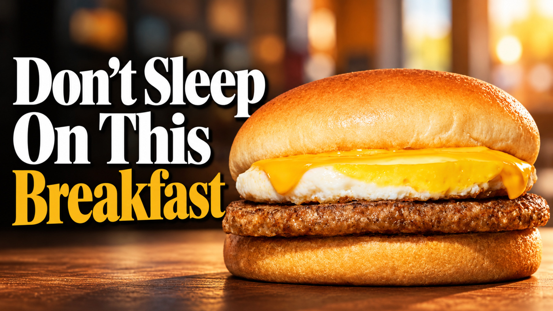 Video thumbnail for The Fast Food Burger Chain Quietly Serving One Of The Highest-Quality Breakfast Sandwiches