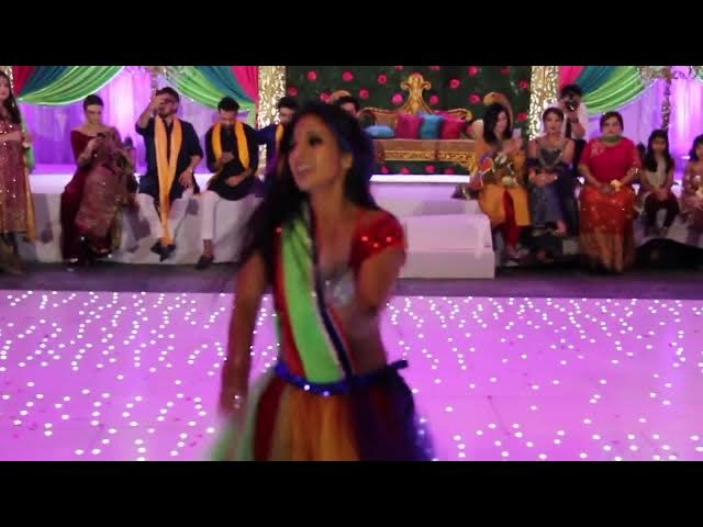 Video thumbnail for JAI HO, SEÑORITA & CUMBIA CHOREOGRAPHY at this beautiful wedding  !