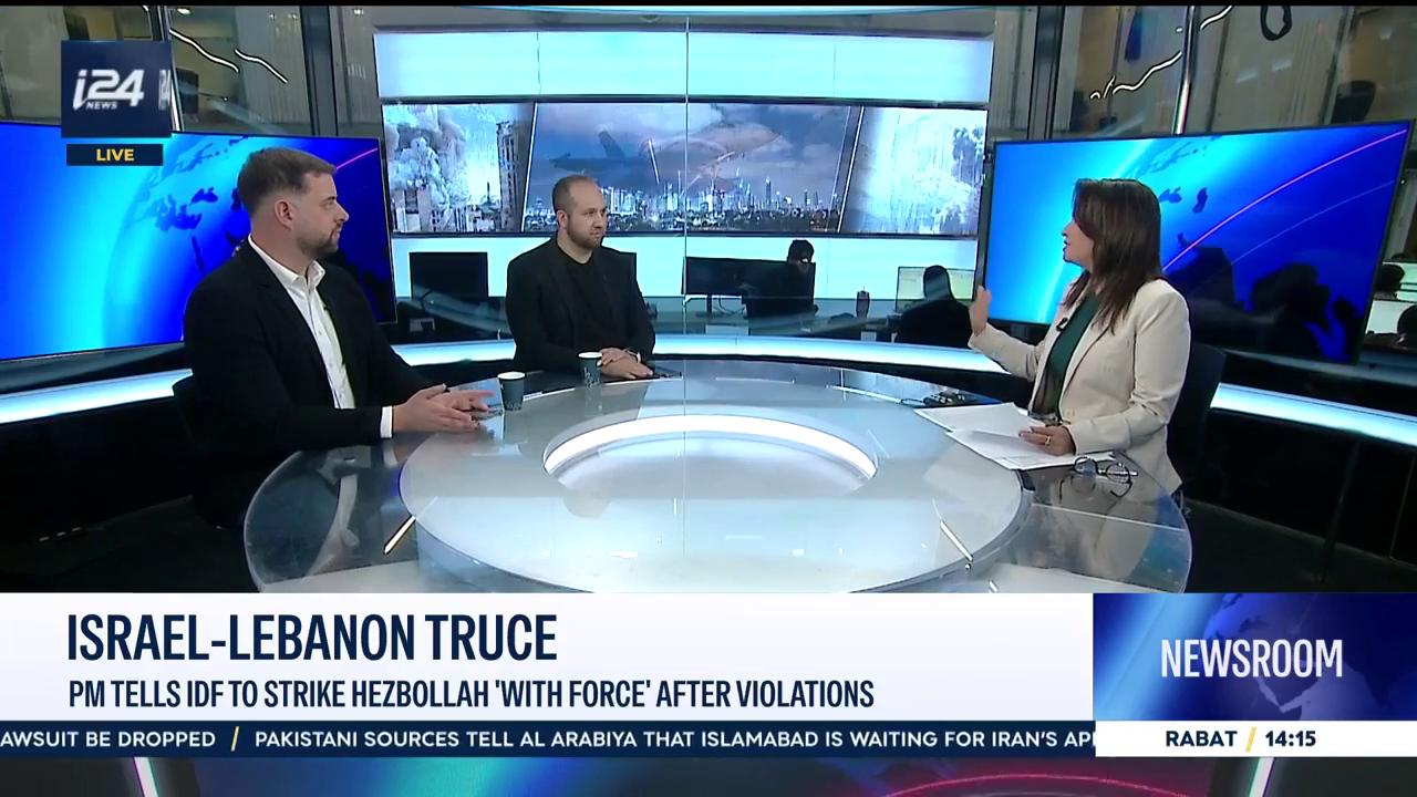 Video thumbnail for Israel-Lebanon truce: PM tells IDF to strike Hezbollah 'with force' after violations