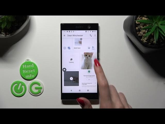 Video thumbnail for How to Add Photos To Your Text Messages on SONY Xperia XA2