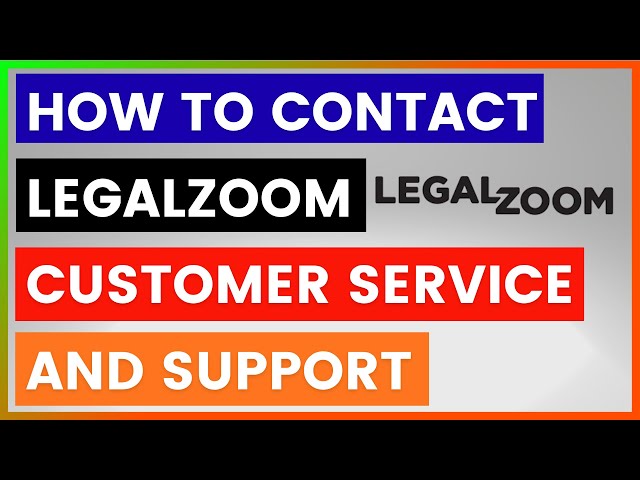 Video thumbnail for How To Contact Legalzoom Customer Service And Support? [in 2025]