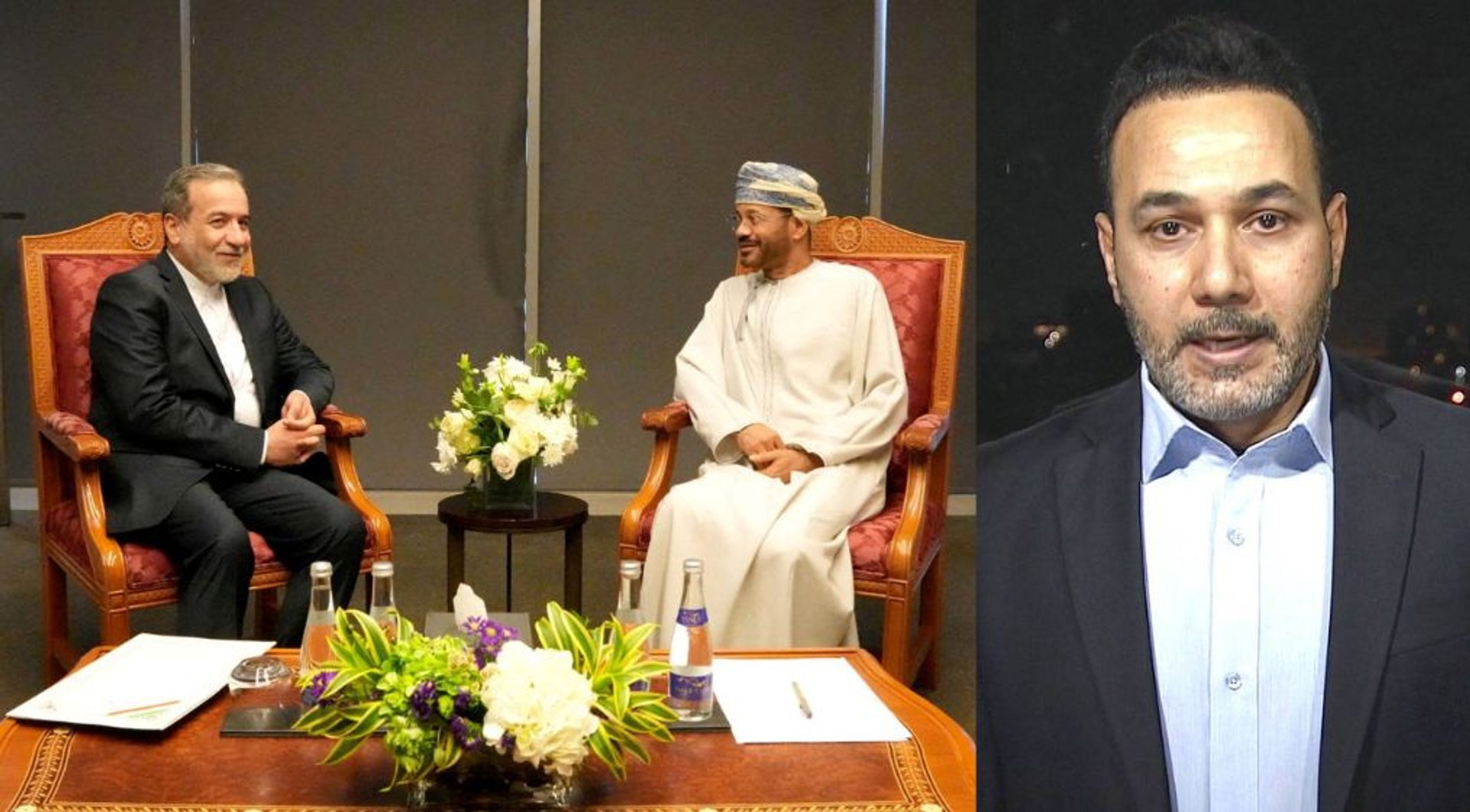 Video thumbnail for Iran says Oman talks on Strait of Hormuz are in final stages