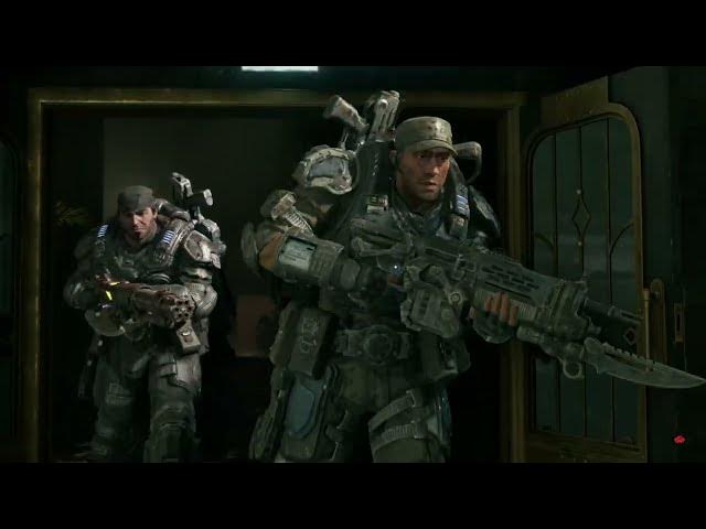 Video thumbnail for Gears of War: E-Day - Act 2 Chapter 2: Patch Onto Field Relay: Lucas Cutscene - Portrait of Chairman