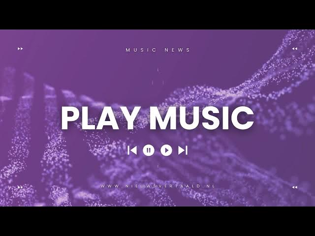 Video thumbnail for Get in Tune with the Sound of Now: Nieuwsvertaald.nl is Your All-Access Pass to Music News