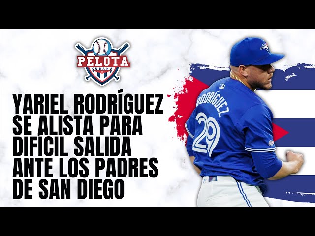 Video thumbnail for Yariel Rodríguez se alista para difícil salida ante los Padres de San Diego