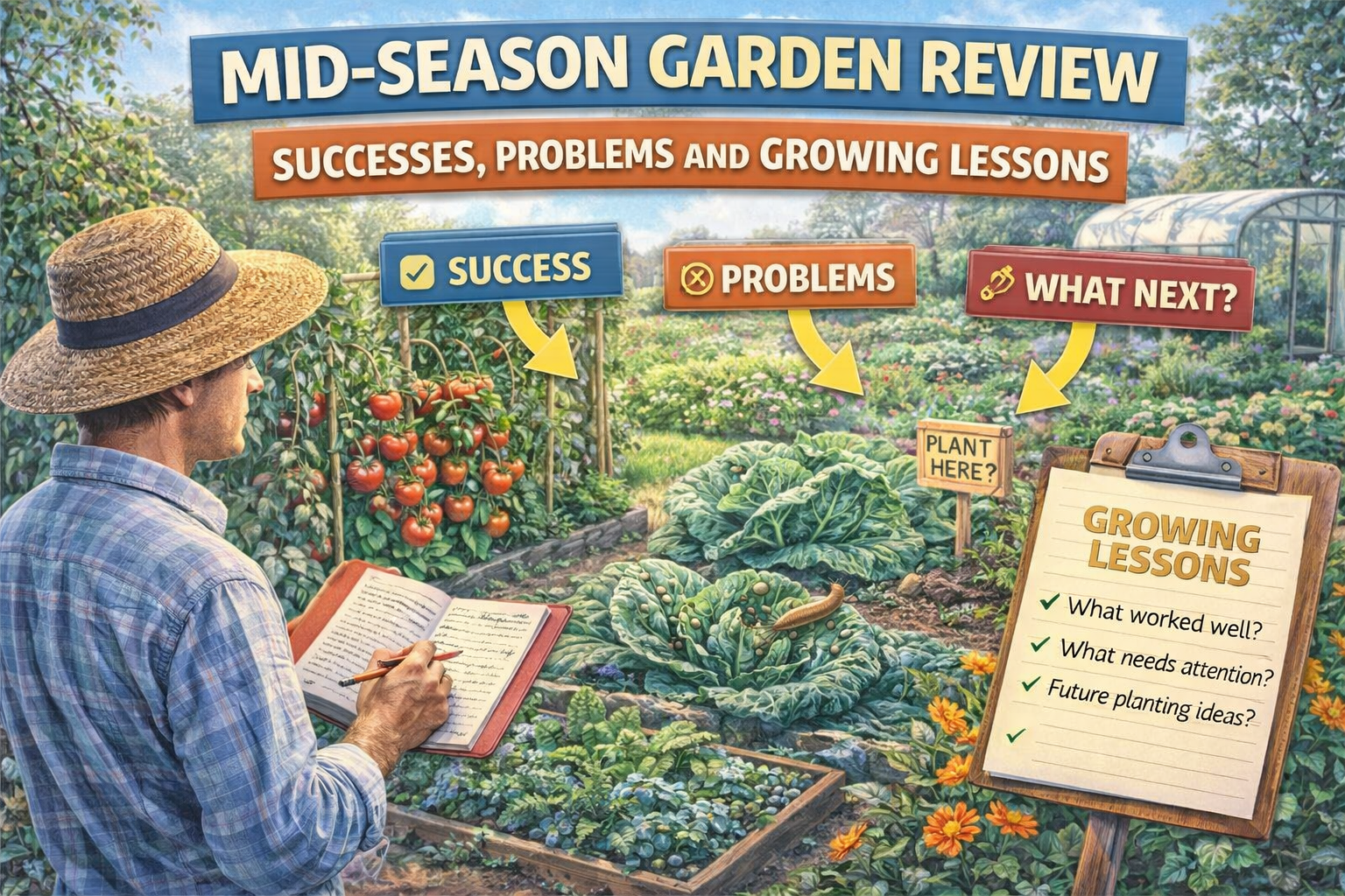 Video thumbnail for Mid-Season Garden Review | Successes, Problems and Growing Lessons