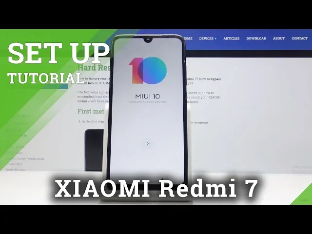Video thumbnail for How to Set Up XIAOMI Redmi 7 – Configure & Activate