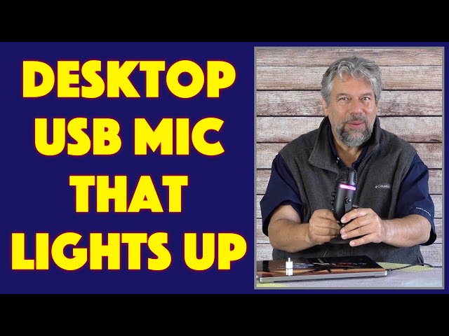 Video thumbnail for Cyber Acoustics MATTERHORN USB Microphone with Color Lights -- DEMO & REVIEW