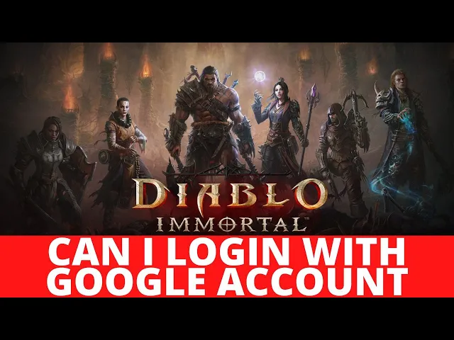 Video thumbnail for Diablo Immortal - Can I Use Google Account To Login