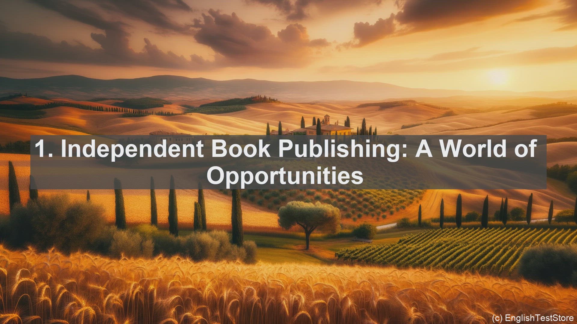 'Video thumbnail for Top 10 Sentences for Understanding Independent Book Publishing'